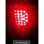 ไฟท้ายแชม LED สีแดง ใส่โตโยต้า ไฮลัค วีโก้ แชมป์ Toyota Hilux vigo champ 2011 ส่งฟรี EMS